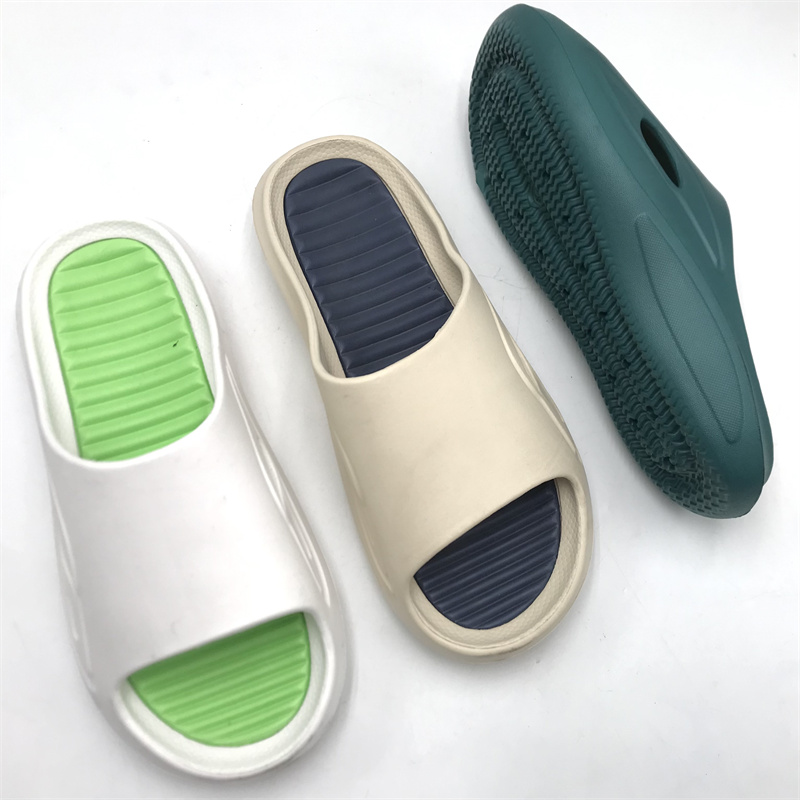 Foctory Double Color Soft Slide Slipper