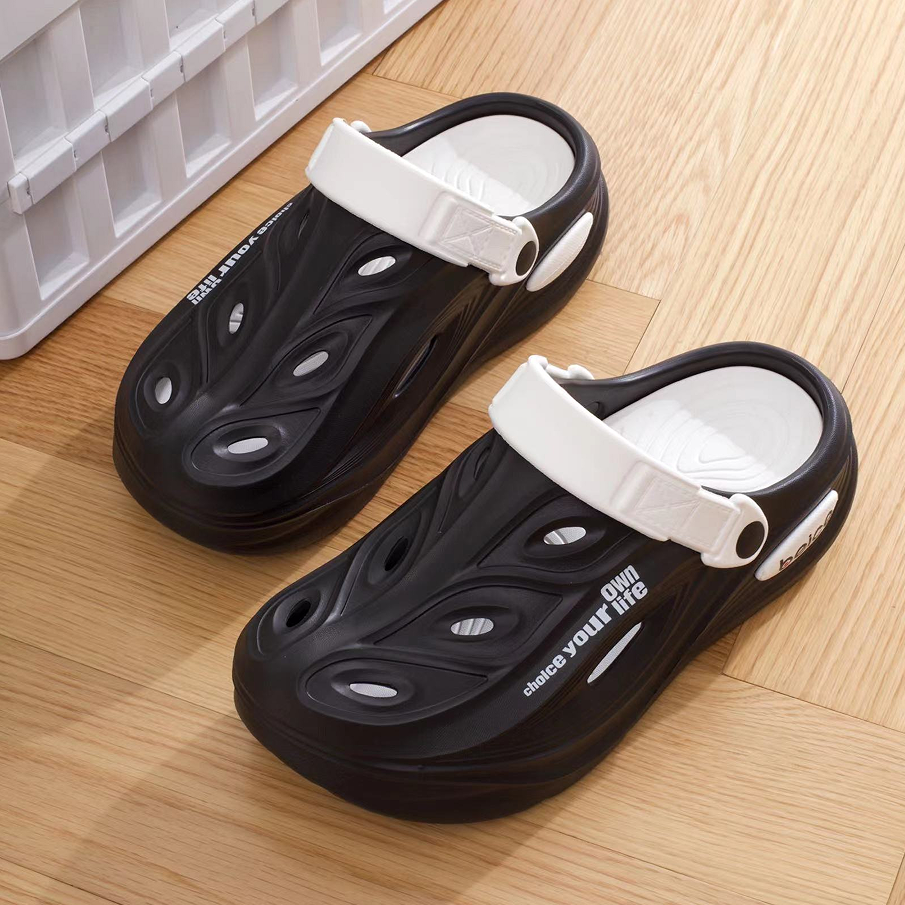 Black Super Soft Crocs